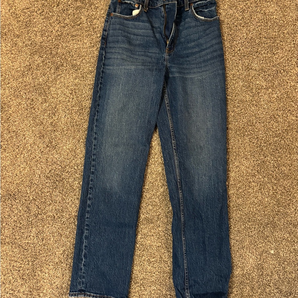 Abercrombie & Fitch 90s straight Ultra High Rise Jeans